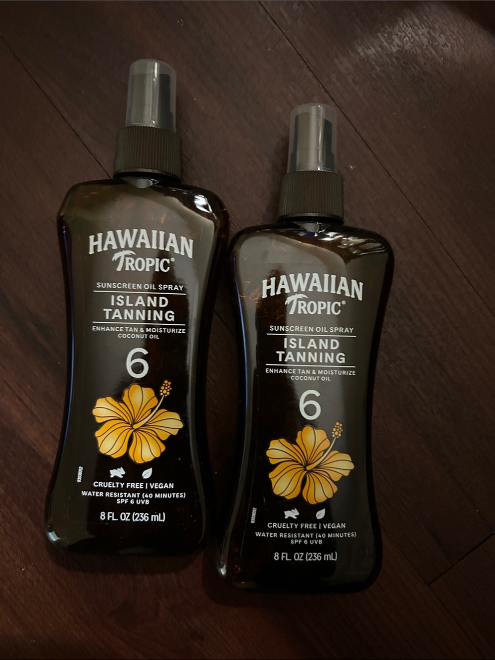 🆕 Bundle of 2 Hawaiian Tropic Protective Tanning Oil Spray Sunscreen SPF 15, 8oz
